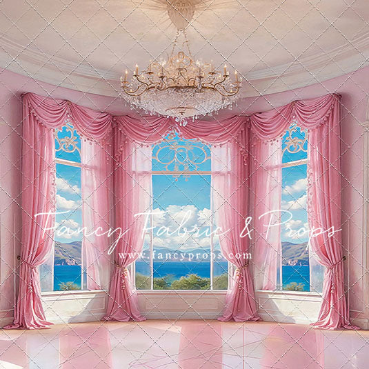 Summer Season Victorian Window - Marble Floor - With Sweep Option