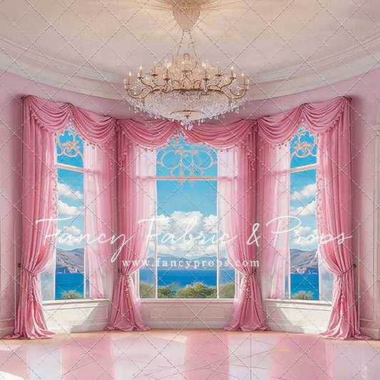 Summer Season Victorian Window - Marble Floor - With Sweep Option