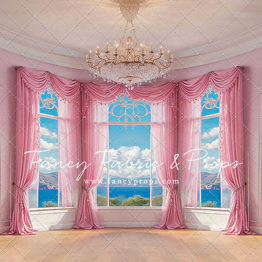 Summer Season Victorian Window - Wood Floor - With Sweep Option