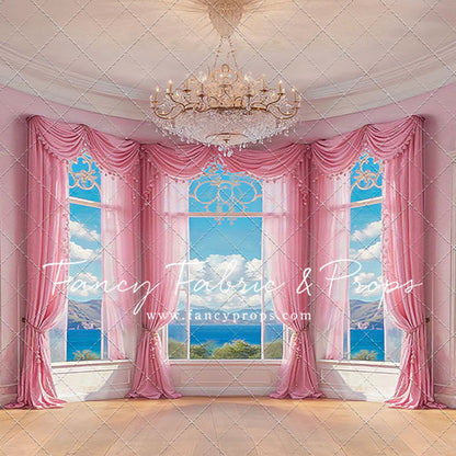 Summer Season Victorian Window - Wood Floor - With Sweep Option