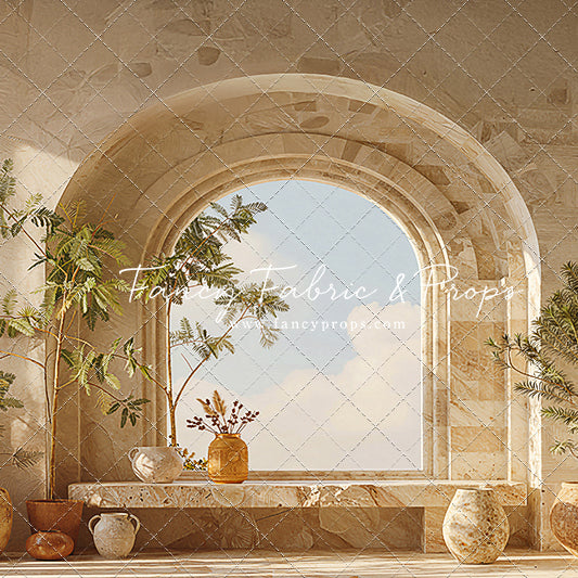 Sunlit Courtyard - With Sweep Option