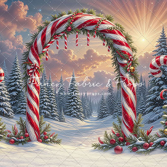 Sweet Trail To Santa - with Sweep Option