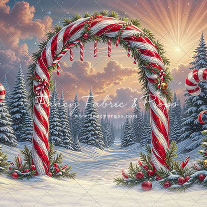 Sweet Trail To Santa - with Sweep Option