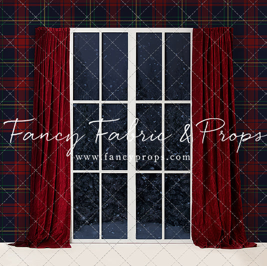 Tartan Traditional Mantle Window