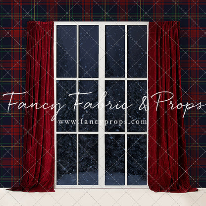 Tartan Traditional Mantle Window