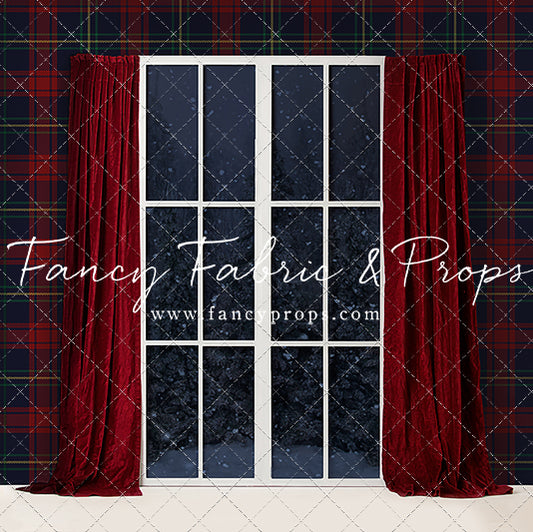 Tartan Traditional Mantle Window