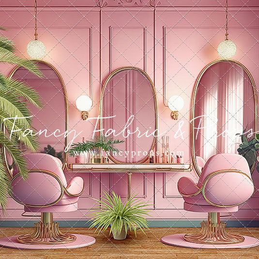 Teresa's Vanity - Wood Floor Option - With Sweep Option