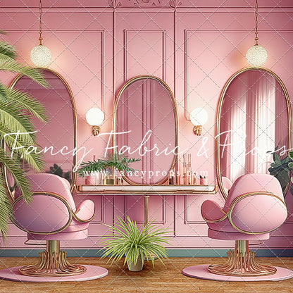 Teresa's Vanity - Wood Floor Option - With Sweep Option