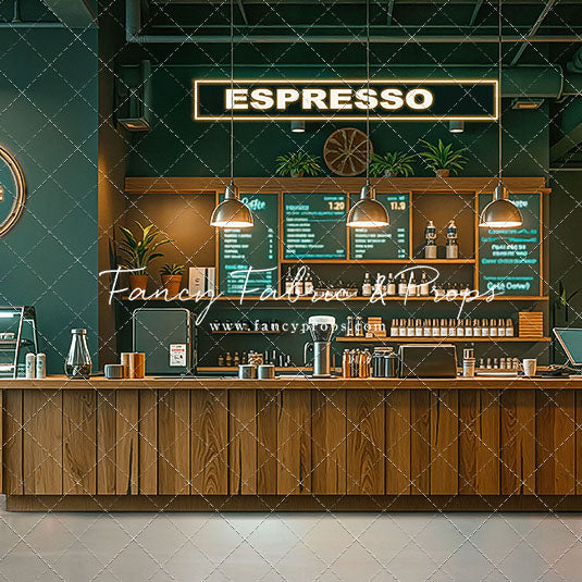 The Coffee Spot - White Floor Version - With Sweep Option