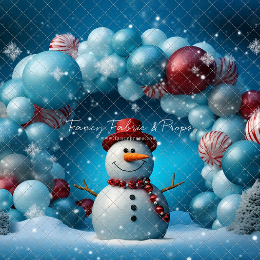 Top Hat Jolly Snowman