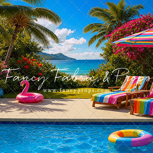 Tropical Float Club - With Sweep Option