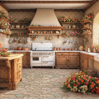 Tuscan Kitchen- With Sweep Option