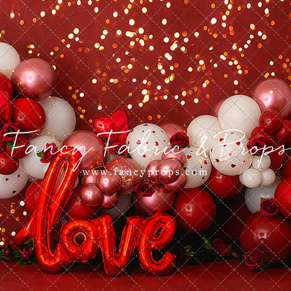 Valentine Balloons & Bokeh
