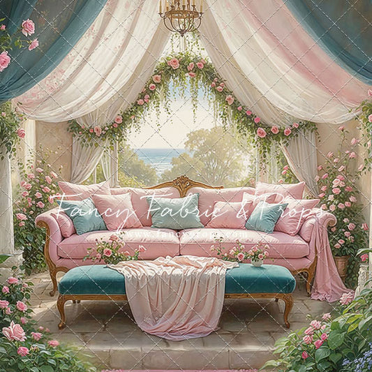 Versailles Rose Terrace - With Sweep Option