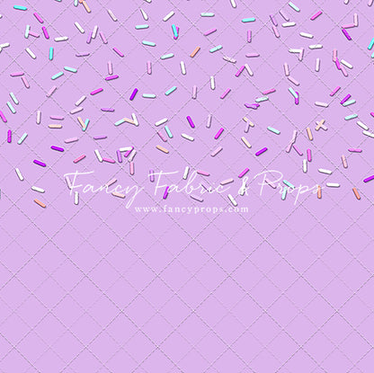 RTS Violet Candy Confetti - 8x8' Value Luxe - White Spots Throughout - 60% off