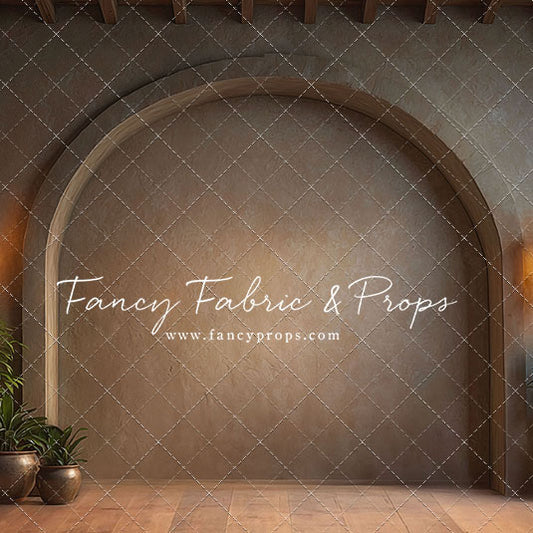 Warm Amber Archway - No Bench - With Sweep Option