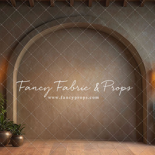 Warm Amber Archway - No Bench - With Sweep Option