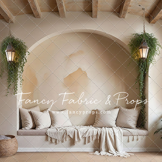 Warm Beige Comforts - Tile Floor - With Sweep Option