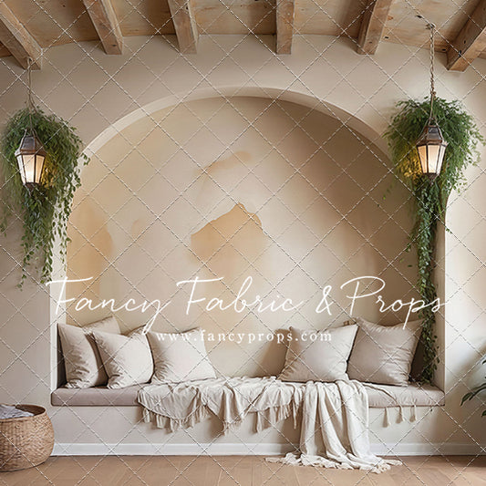 Warm Beige Comforts - Wood Floor - With Sweep Option