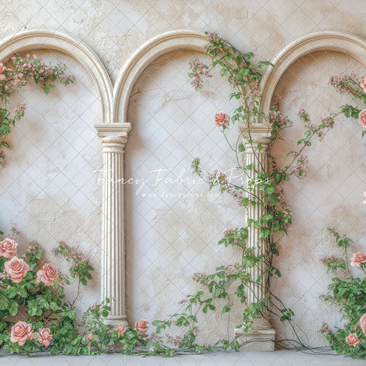 Whispering Rose Courtyard - With Sweep Option