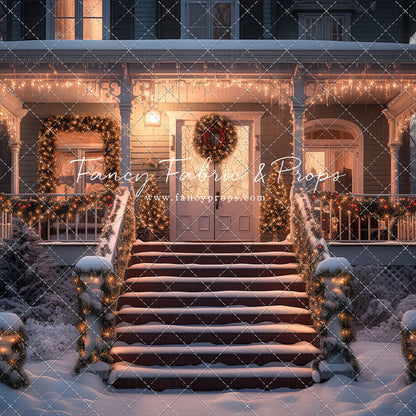 Front Porch Winter Nights