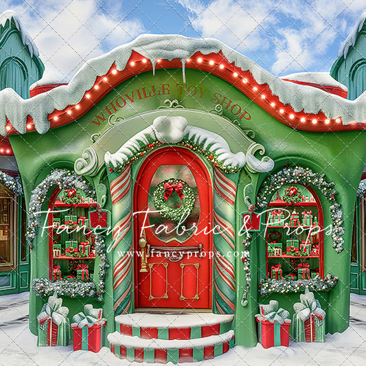 Who-Town Toy Shop - With Sweep Option