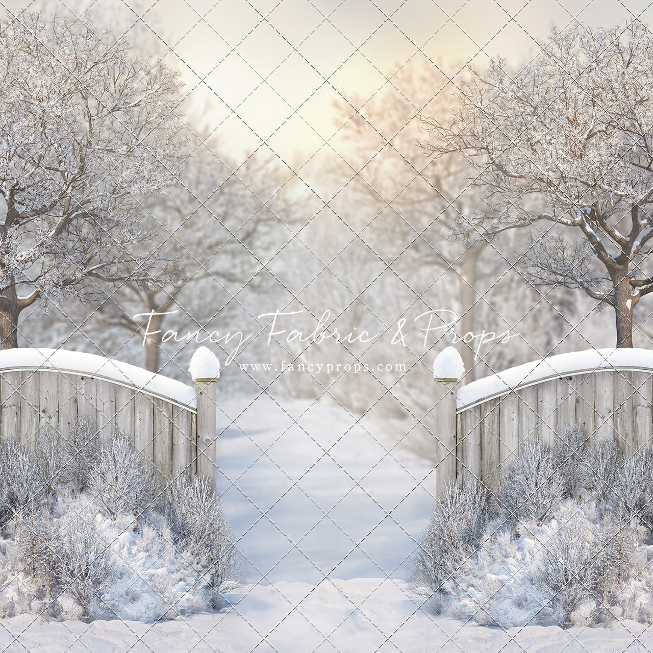 Winter Forest Entrance - with Sweep Option