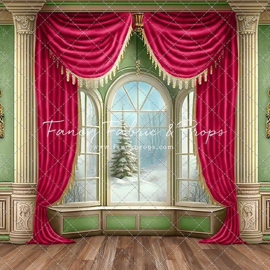 Winterside Wishes - Wood Floor Option - with Sweep Option