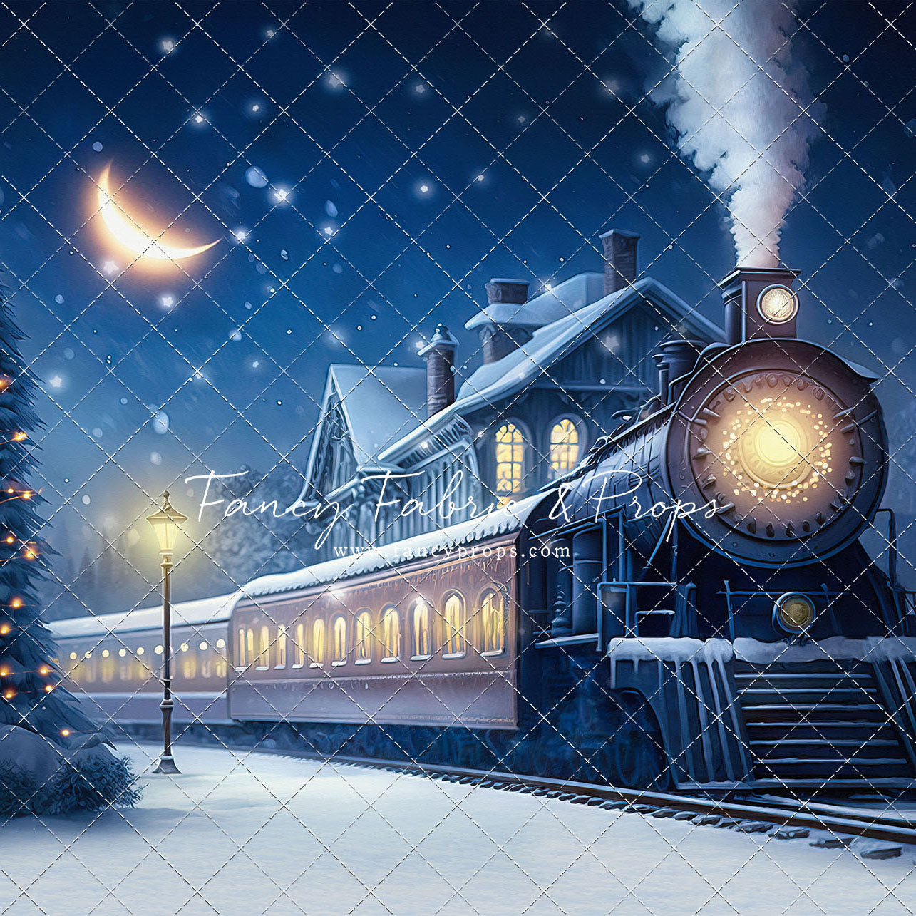 Take The Midnight Train - With Moon Option - with Sweep Option