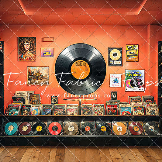 Vinyl Revival Room - Records Floor Version