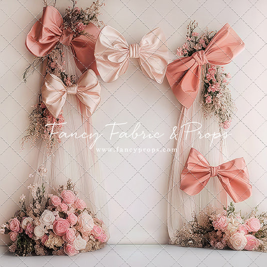 Bowtied Blush - With Sweep Option