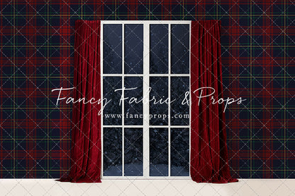 Tartan Traditional Mantle Window