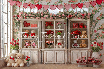 Teddy's Sweetheart Corner - With Sweep Option