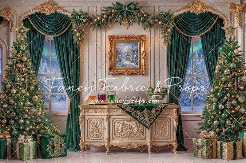 The Gilded Green Room  - with Sweep Option