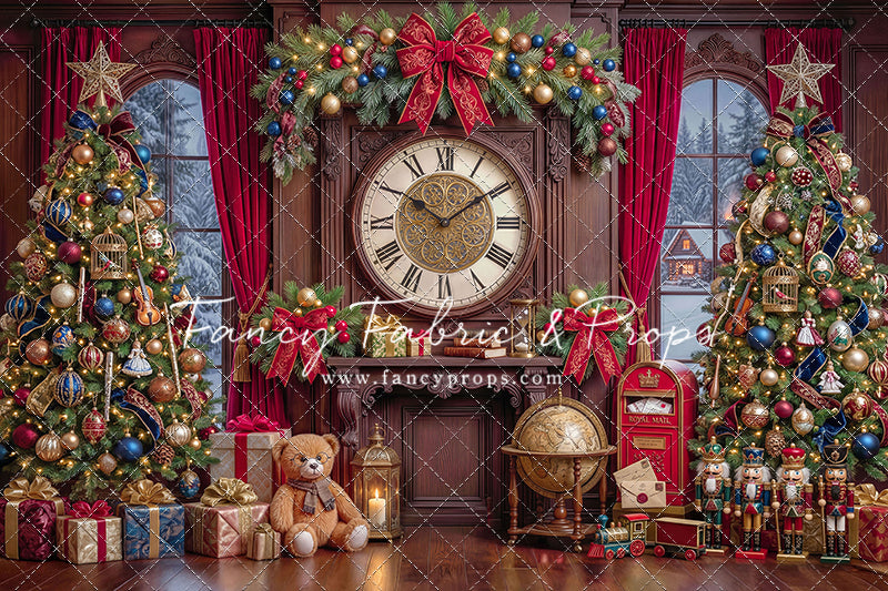 The Grand Christmas Clock - with Sweep Option