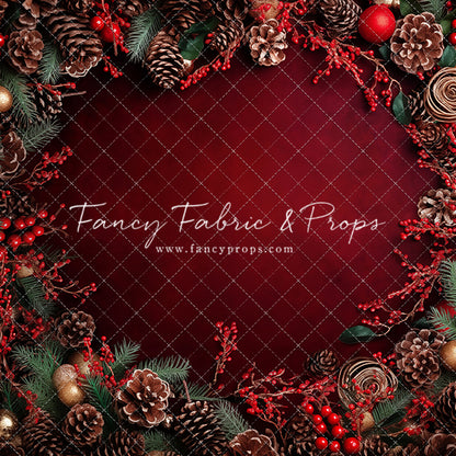 Crimson Christmas Berries - Petite