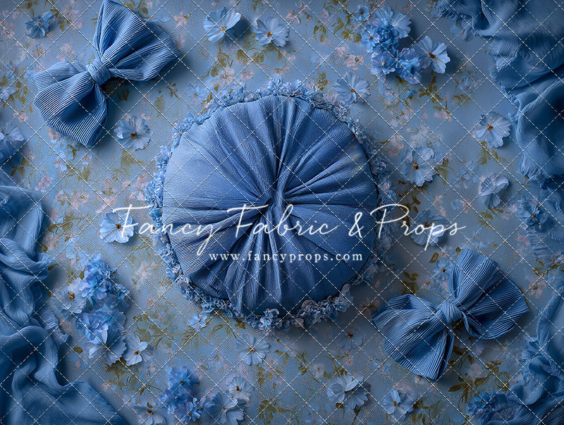 Tied In Blue - Petite