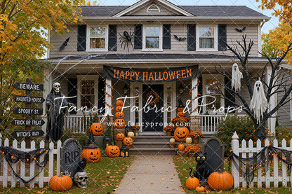 Trick or Treat Stop - With Sweep Option