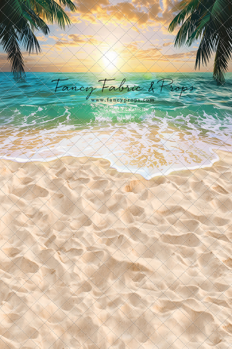 Tropical Beach Paradise - With Sweep Option