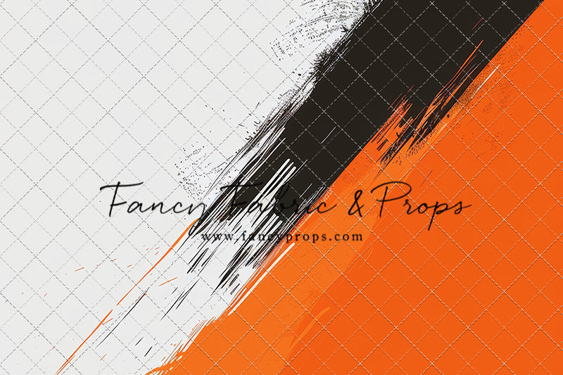 Varsity Orange & Black