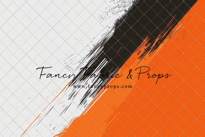 Varsity Orange & Black