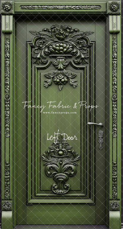 Verdant Chateau Door - Slimline Drop For OG Fancy Lite System - Slimline Panels