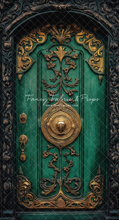Verdigris Versailles Door - Slimline Drop For OG Fancy Lite System - Slimline Panels