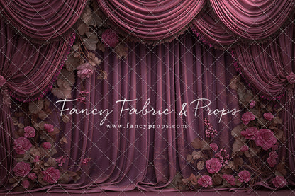 Vintage Plum Romance - With Sweep Option