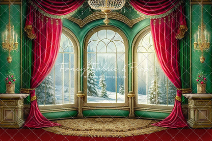 Warm Loving Holiday - Red Carpet Option - with Sweep Option