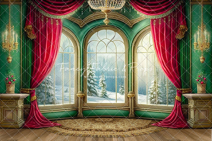 Warm Loving Holiday - Wood Floor Option - with Sweep Option