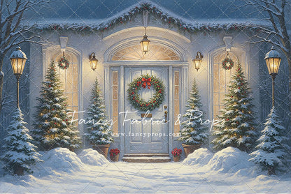 White Christmas Welcome - With Sweep Option