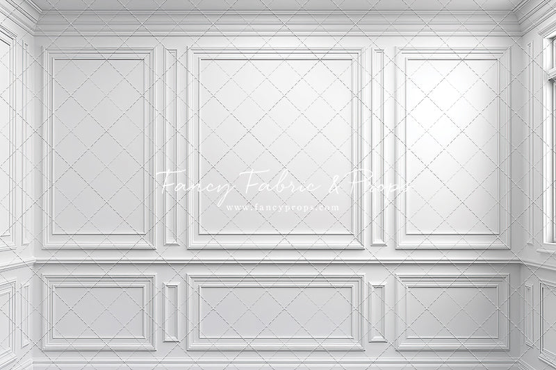 White Wainscoting Corner