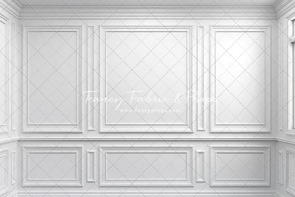 White Wainscoting Corner