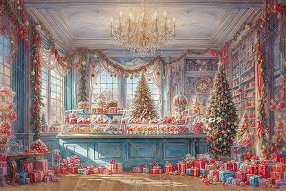 Winter Wonderland Sweet Shop - With Sweep Option